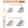 Dog Stairs for Small Dogs,3 Step Dog Ramp for Couch