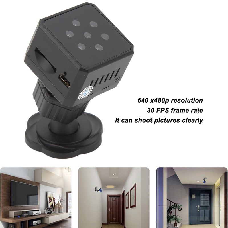 480P Mini Action Camera DV Camcorder Infrared Night Vision Wide