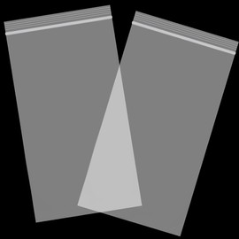 Aubeco 360pcs 3 x 5 inch Plastic Bags, 2 mil Jewelry Bags, Clear Small Zip Bag, Resealable Zip Bag for Small Business, Storage, Candy Bags