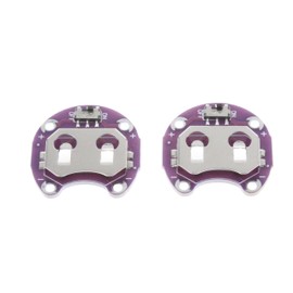 NOYITO Lilypad Coin Cell Battery Holder CR2032 Battery Mount Lily pad Module (Pack of 2)