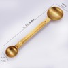 Double Sided Measuring Spoon, Teaspoon Measuring Spoon Long Handled Tablespoon