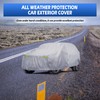 6 Layers Car Cover Waterproof All Weather for Automobiles, SUV