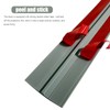 ZEYUE Flexible PVC T-Molding Transition Strips for Hard Wood Floor,Laminate,Tile,LVP.