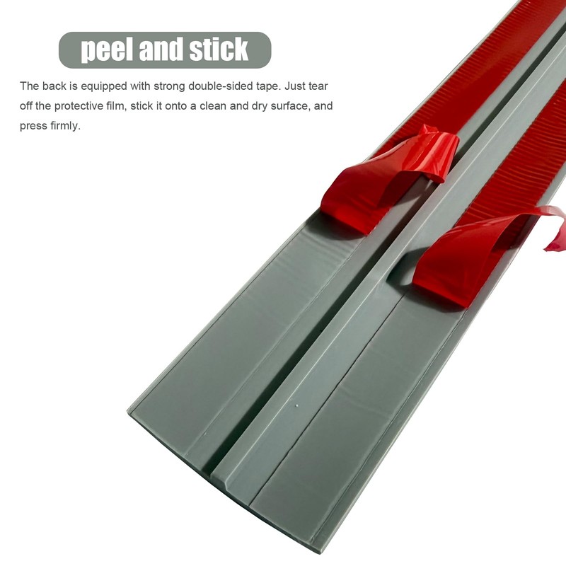 ZEYUE Flexible PVC T-Molding Transition Strips for Hard Wood Floor,Laminate,Tile,LVP.