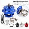 Universal 50mm Turbo Blow-Off Valve for Turbocharged Engines – V-Band