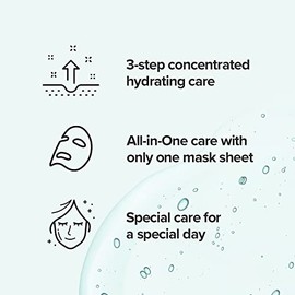JMsolution Marine Luminous Pearl 3 Step Moisture Mask Plus (10 Sets) | Essence + Sheet Mask + Cream | Hydrating & Radiance Korean Skincare Set | K-Bea