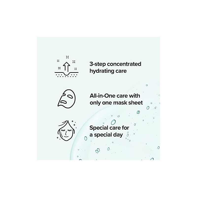 JMsolution Marine Luminous Pearl 3 Step Moisture Mask Plus (10