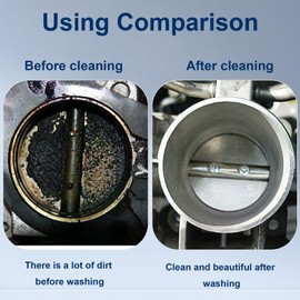 Yenblow 12 Pack Throttle Body Carb Cleaning Brushes, Carburetor Cleanr Torch Nozzle Dirt Kit, Polishing Brush for ATV Welder Carb Chainsaw Orifices (Nylon, Brass, Stainless Steel)