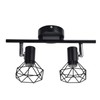 E14 Lamp Holder Double End Hollow Ceiling Light Base Adjustable