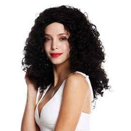 WIG ME UP - ZM-1577-4 Women's Wig Super Volume Long Thick Curly Curls Parting Dark Brown