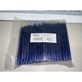 Justice Packaging 100 ct Flexible Security Jail Pen - Blue