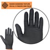 HDMNDD Black Disposable BBQ Grill Gloves Kit - 50 Heavy