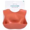 Three Little Tots Modern Silicone Baby Bib – Adjustable Fit