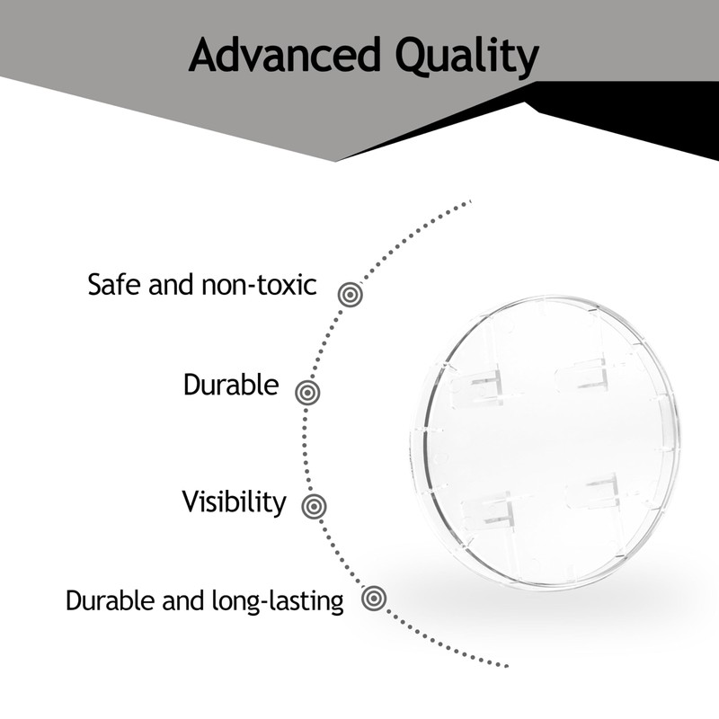 TOKDOOT Plastic Meter Blank replacement for Milbank 6002,Plastic Electric Meter