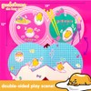 Gudetama The Lazy Egg Puffy etiqueta engomada Playset