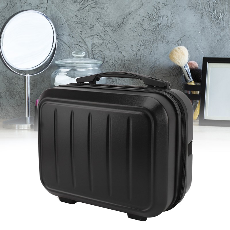 14in Cosmetic Bag Case ABS Delicate Fashionable Travel Toiletry Makeup