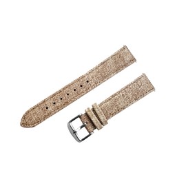 NICKSTON JW1 Jeans Soft Leather Strap Band Compatible with Garmin Venu Sq, Venu Sq Music Edition and Venu Smartwatches Bracelet B18P20 (3. Gold Color Buckle)