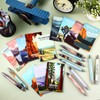 24 Sets National Park Mini Notebook Ballpoint Pen Gifts Pocket