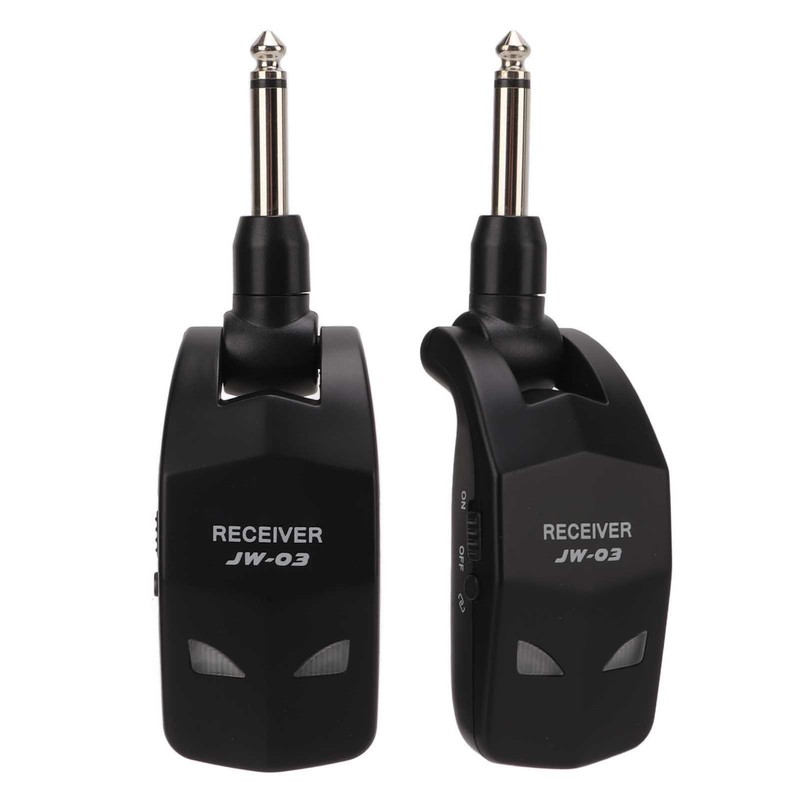 Wireless Guitar System 2.4GHz 12 Channels Audio Wireless Transmitter Receiver