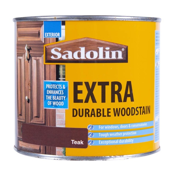 Sadolin Extra Durable Woodstain Teak 0.5 L