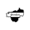 Sticker Prussia Outline Home West Prussia Pomerania Poland 6 x