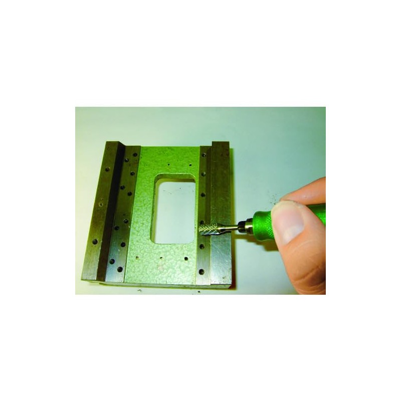 TRUSCO(トラスコ) Carbide Bar, Bomb Type Φ6.4X Blade Length 13X Shaft