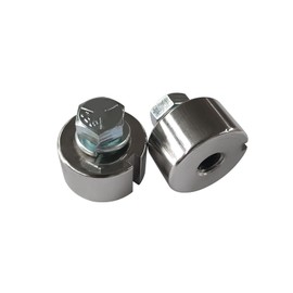 Truck Stepside Tailgate Hinge Trunnions w/Bolts Compatible with 1954-1987 Chevy C10 K10 GMC Truck