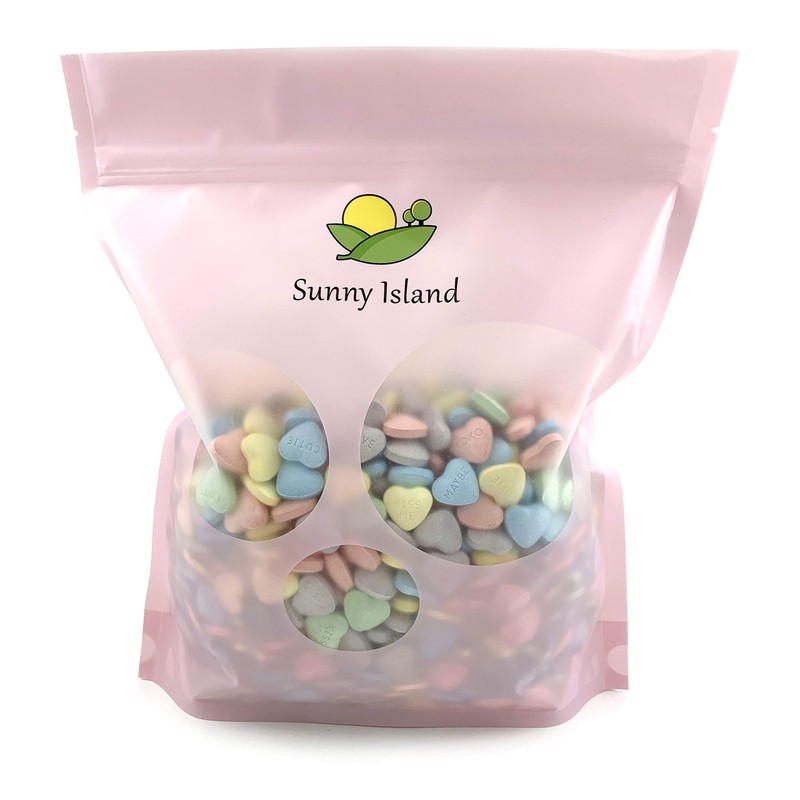 Sunny Island Wonka Sweetarts Tangy Heart Shaped Candy, Hard Candy