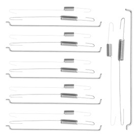 18PCS Carburetor Throttle Return Spring Linkage Kit, Linkage Cable Governor Connecting Rod Adjusting Lever Spring, Compatible with 168F/ GX160/ GX200/ 170F/ GX210 Honda Clone