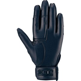 ZETT BG263HS 1900 Protective Gloves for Single Handed High School Baseball Rules, Black (1900), Left Hand, Large Size (10.2 - 10.6 inches (26 - 27 cm)