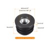 sourcing map 4Pcs Inserts for Round Tubes with M8 Thread,