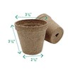 Jiffy-Pots Organic Seed Starting 3" Biodegradable Peat Pots, 10 Pack