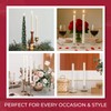 Biedermann & Sons 2 Pack Tall Taper Candles - Unscented