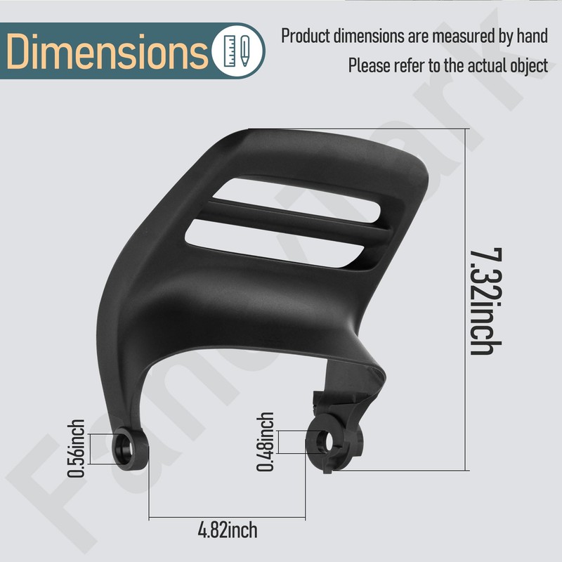 537284301 Chainsaw Chain Brake Handle Compatible with Husqvarna 455 E,