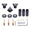 SENTO Bathtub and Shower 3 Handle Tub Trim Set For