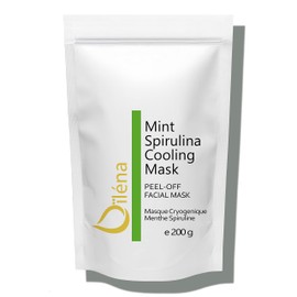 Alginate Peel-Off Moisturising Powder Mask, Blackhead Remover Face Mask, Vegan, No Washing, Exfoliating and Pore Cleaning, 200 g + Free Dose (Cryogenic Mint Mask for Mature Skin)