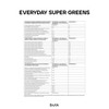 Bulk Everyday Super Greens Powder, Berry Mix, 60 Servings, With