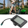 Electric Bicycle LCD Display, Bicycle Ebike Computer 36V 48V LCD