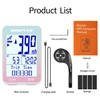 Bikevee GPS Bike Computer, 2.4" Display, IPX7, 8 Languages, 50g