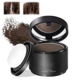 Corrector para las raíces del cabello,Hair Line Shadow Powder,Hairline Powder,Retoca Raíces Polvo para Densificar El Cabello,para esquinas, vértices y
