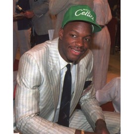 LEN BIAS BOSTON CELTICS 8X10 SPORTS ACTION PHOTO (XLT)