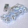 BBTO 2 Inch LED Disco Ball Decorations Mirror Lighted Disco
