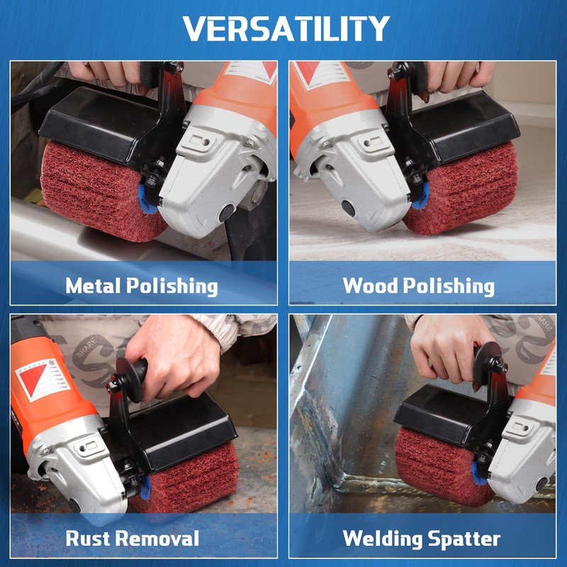 MOGRQAP Sanding Roller Brush Grit 120 Sanding Sleeves Sanding Roll