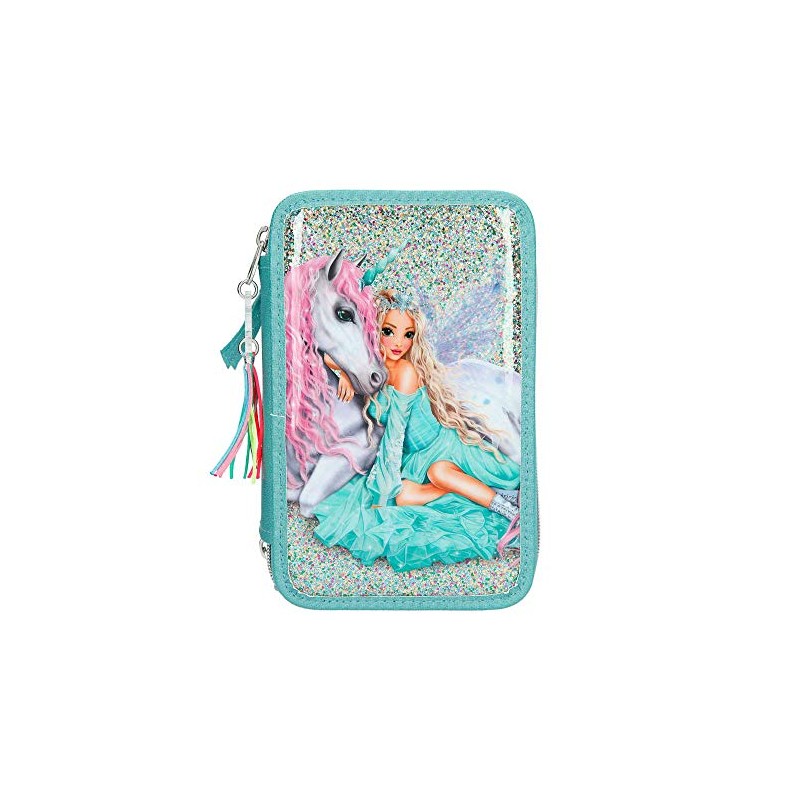 Depesche 11180 TOPModel Fantasy Filled 3-Compartment Pencil Case in Icefriends
