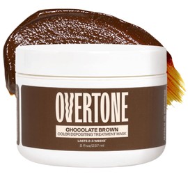 oVertone Acondicionador Depósito de Color para El Cabello - 8Oz Tinte de Cabello Semi Permanente Con Manteca de Karité y Aceite de Coco - Tinte Temporal para El Cabello - Vegano, Libre de Crueldad - M