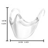 Generic Durable Mask Face Shield Combination PC Reusable Clear Face