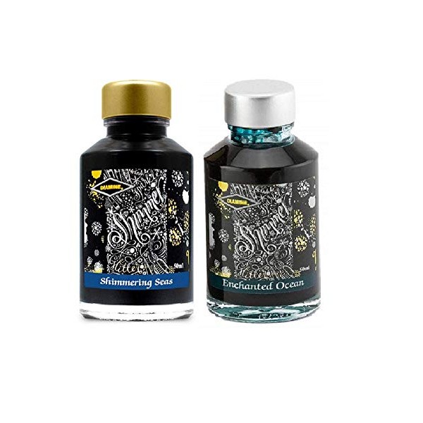 Diamine - 50ml Fountain Pen Ink 2 Pack - Enchanted