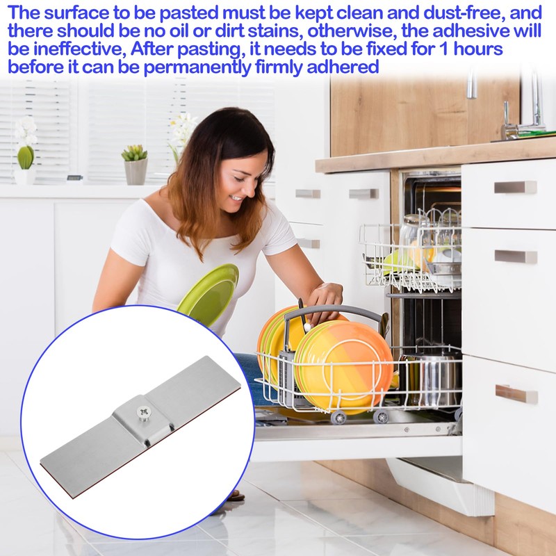 𝙐𝙥𝙜𝙧𝙖𝙙𝙚𝙙 Granite Dishwasher Mounting Brackets Replacement Dishwasher Installation Bracket on