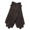 EEM Ladies Soft Italian Leather Gloves Soft Fleece Lined Three