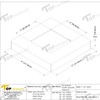 Top Hardware Stainless Steel 316 Grade Base Flange/Plate Cover for